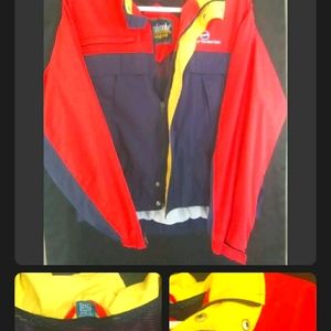 Pepsi Embroidered Vtg Dunbrooke Distinctive Images Blue red Yellow Jacket XXL (B
